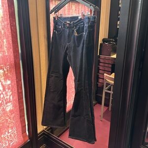 Rag and bone jeans size 28 great condition dark with light belle flair